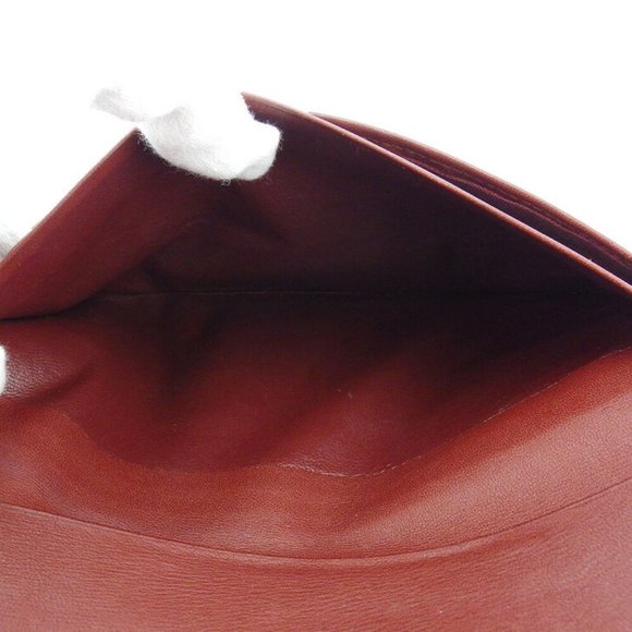 Cartier length wallet mast line Bordeaux leather Authentic used - Picture 6 of 10